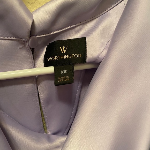 worthington sleeveless velvet top - Picture 3 of 3